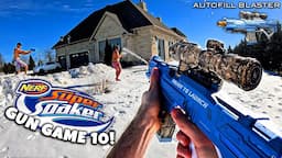 NERF GUN GAME | SUPER SOAKER EDITION 10.0 (Nerf First Person Shooter)