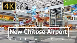 New Chitose Airport is a Huge Shopping Mall - Hokkaido Japan [4K/Binaural]