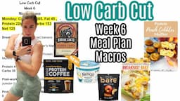 LOW CARB CUT WEEK 6 ANABOLIC MEAL PLAN | NICOLE BURGESS ANABOLIC DIET