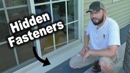 How to Install PVC/Vinyl Trim Using Hidden Fastener System