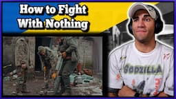 Ukraine: How to Fight with Nothing - Marine reacts