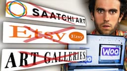 Don’t Sell on Etsy, Saatchi or Art Galleries! Do This Instead