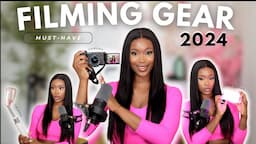 13 Must-Have Filming Gear for 2024! (Updated List) - Camera, Lense, Light, Tripod, Accessories