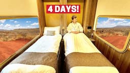 First Class Sleeper Train Across Australia | The Ghan