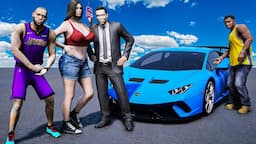 100 Best Ways to Steal Famous People's Cars in GTA 5