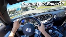 Driving The Ford GT - America's Brutal Mid Engine Supercar (POV Binaural Audio)