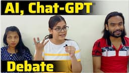 AI Chat-GPT Debate | Artificial intelligence | Group Discussion | Spoken English class in Lucknow