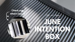 June Intention Box | Sneak Peeks | Cloth and Paper (must see!)