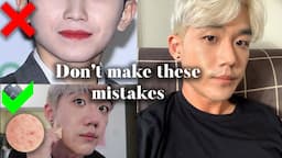 Natural Korean Male Makeup Tutorial for Acne Prone skin | Brute Choi