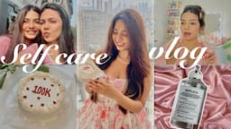 SELFCARE VLOG (day out, reaching 100k, pr haul, maison margiela REPLICA line review) #selfcarevlog