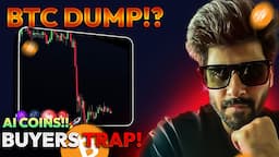 “Bitcoin: Dump Again - Game Over for Cryptocurrency? | Why AI Coins Are Pumping