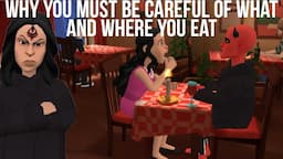 WHY YOU MUST BE CAREFUL OF WHAT YOU EAT AND WHERE YOU EAT (POWERFUL CHRISTIAN ANIMATION)