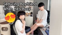 Seducing Boyfriend When He's Busy💋Prank [Gay Couple Lucas&Kibo BL]