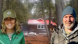 FAMILY LIVES ON REMOTE OFF GRID ISLAND IN THE WILDERNESS | Making Maple Syrup At The Cabin // S9 EP3