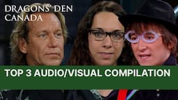 Top 3 Audio/Visual Tech Companies In The Den | Dragons' Den Canada