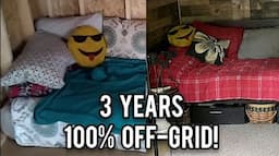 3 Years Living 100% Off Grid! - Ann's Tiny Life and Homestead