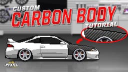 PIXEL CAR RACER - CUSTOM CARBON DECAL TUTORIAL