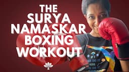 Surya Namaskar & Boxing Workout with Weights | Yoga for Weightloss | Yogalates with Rashmi