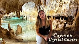 Cayman Crystal Caves Tour Experience + Information! Grand Cayman