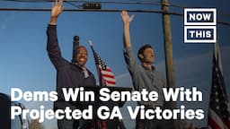 Democrats Win Senate With Projected Warnock and Ossoff Victories in Georgia | NowThis