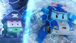 What happens on a rainy day?│POLI Weather Series│Thunder│Lightning│Robocar POLI TV