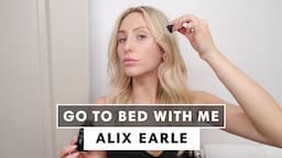 Alix Earle Swears By Her Triple Cleanse and Toner Routine | Go To Bed With Me | Harper's BAZAAR