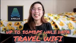 Unboxing: Apollo Travel Wifi U2 (50 mbps Unli Data Portable WiFi??!!) | GV Caplas