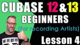 Cubase 12 & 13 Beginner Tutorial Lesson 4 - Virtual Synth & Easy Chords (Cub13 Updated)