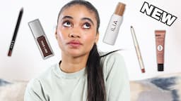 NEW CLEAN MAKEUP // a full face of new makeup ft. Roen, Ilia, Haus Labs, and Freck Beauty!