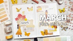 plan with me | march setup 2024 🌻🦋