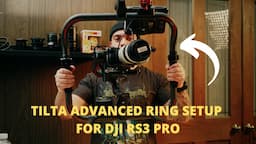 Tilta Advanced Ring Grip for DJI RS 3 Pro PERFECT Gimbal Setup with Easy Rig Minimax