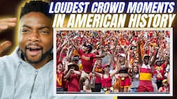 🇬🇧BRIT Reacts To THE LOUDEST CROWD REACTIONS IN AMERICAN SPORTS HISTORY!