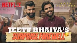 Jeetu Bhaiya’s EMOTIONAL Farewell Party | Kota Factory Season 3 | @Harshgujral