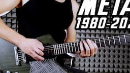 HISTORY OF METAL - 1 Riff per Year from 1980 to 2022