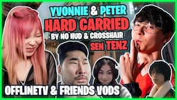 Yvonnie & Peter Park Getting Hard Carried by SEN TENZ & KESHI Who dropped a 40 BOMB with NO HUD