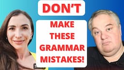 LEARN ENGLISH GRAMMAR / AVOID MISTAKES MADE BY MARINA MOGILKO / LINGUAMARINA / LINGUATRIP