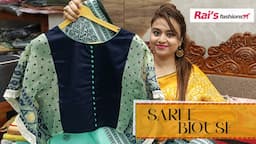 Saree And Readymade Blouse - Boutique Collection (18th June) - 19UJT