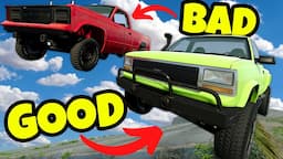 Each STUNT You Win You UPGRADE Your Truck in BeamNG Drive Mods!