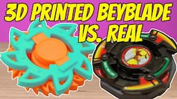 Can A 3D Printed Beyblade Beat A Real One?