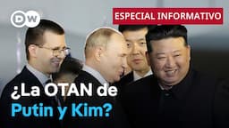 Rusia y Corea del Norte pactan alianza de defensa mutua con intercambio de armas y tecnología.