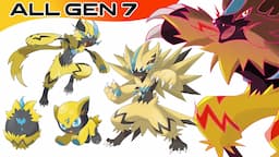 All 86 Gen 7 Alola Pokémon In-Progress Evolutions - Gigantamax - Mega - New Forms | Max S