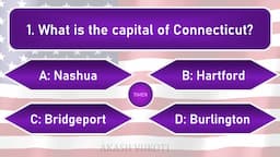 US State Capitals Quiz | Trivia Quiz | Part 1