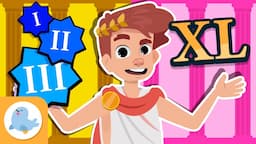 📝 ROMAN NUMERALS for Kids 🏛 Compilation