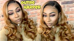 $40 FLAWLESS HD LACE WIG | Outre Melted Hairline Wig- Harper | Samsbeauty