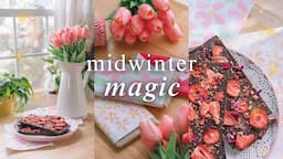 Romanticizing February 🌸✨🌨️ Cozy Crafts, DIY Valentine’s Gifts, and Winter Nature Walks