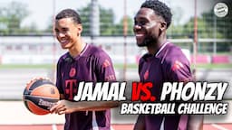 “No kidding, he's good!” | Jamal vs. Phonzy - Basketball Challenge 2.0 🏀