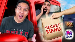 EXPOSING Fast Food SECRET Menu Items!