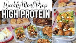 ANABOLIC MEAL PREP | HIGH PROTEIN DIET | NICOLE BURGESS HIGH PROTEIN