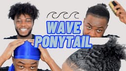 PONYTAIL WAVES EXPERIMENT | LONG HAIR? 🤔