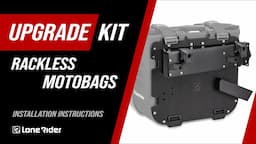 Rackless MotoBags Upgrade Kit – How to install